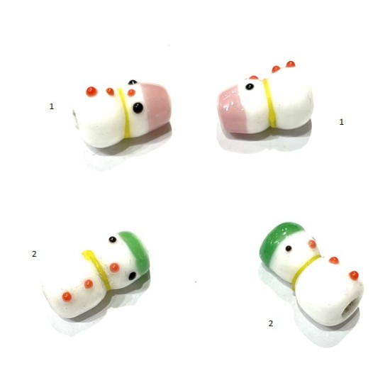 SNOWMAN BEAD