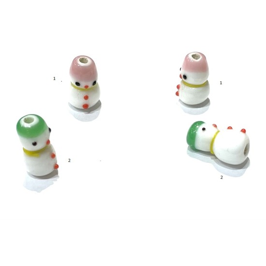 SNOWMAN BEAD