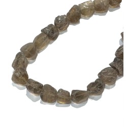 SMOKY QUARTZ  ROUGH  BEADS