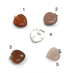 SEMI PRECIOUS STONES HEART