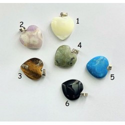 SEMI PRECIOUS STONES HEART