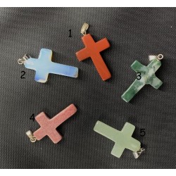 SEMI PRECIOUS STONES  CROSS