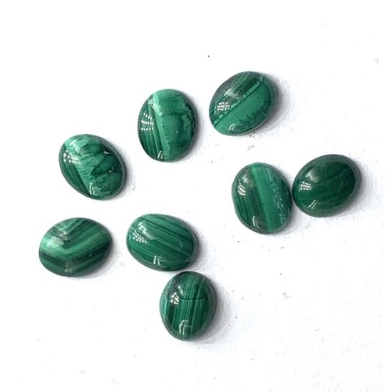 MALACHITE OVAL CABS