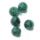 MALACHITE HALF DRIILED BEAD
