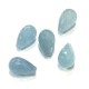 AQUAMARINE HALF DRILLED 