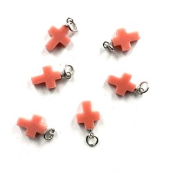 SYNTHETIC CORAL CROSS