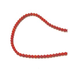 BAMBOO CORAL ROUND BEADS