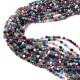 AGATE FACETED  ROUND BEADS