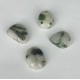 GREEN TOURMALINATED QUARTZ