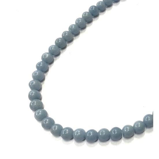 ANGELITE ROUND BEADS
