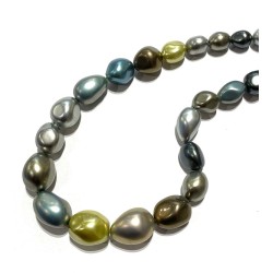 SHELL PEARL IRREGULAR GRADUATED BEADS
