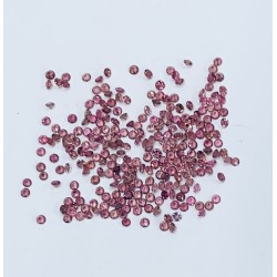 RUBELITE FACETED ROUND STONES