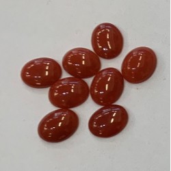 MEDITERANNIAN CORAL OVAL CABS