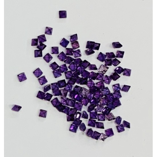 AMETHYST SQUARE FACETED