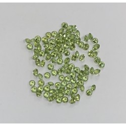 PERIDOT ROUND FACETED
