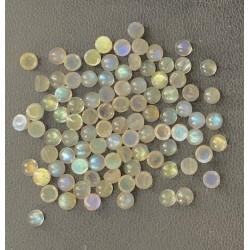 LABRADORITE ROUND CABS