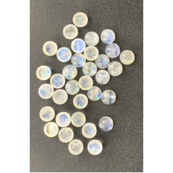 RAINBOW MOONSTONE ROUND CABS