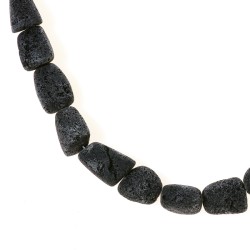 LAVA TUMBLED BEADS