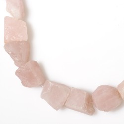 ROSE QUARTZ ROUGH BEADS