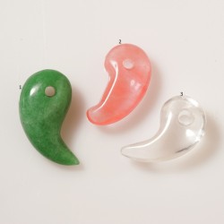 SEMI PRECIOUS STONES HORN