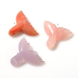 SEMI PRECIOUS STONES WHALE