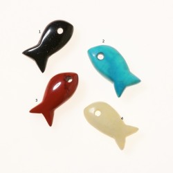 SEMI PRECIOUS STONES FISH