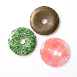 SEMI PRECIOUS STONES DONUTS