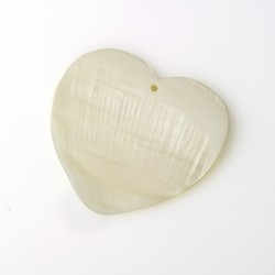 MOTHER OF PEARL HEART