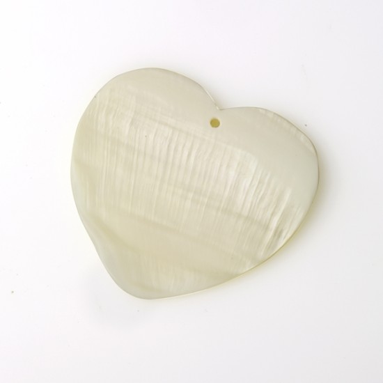 MOTHER OF PEARL HEART