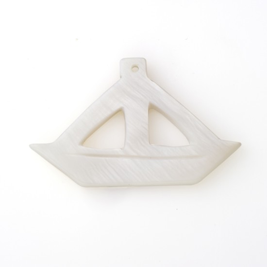 MOTHER OF PEARL SHIP