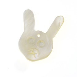 MOTHER OF PEARL RABBIT