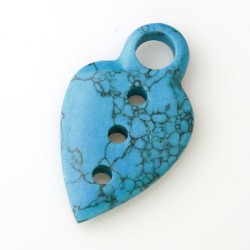 SYNTHETIC TURQUOISE PADLOCK