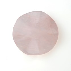 ROSE QUARTZ ROUND PENDANT