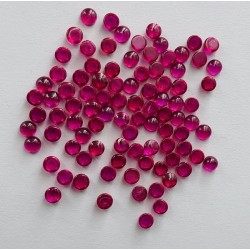 SYNTHETIC RUBY CABS