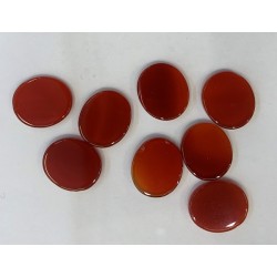 CARNELIAN OVAL FLAT