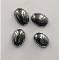 HEMATITE OVAL CABS