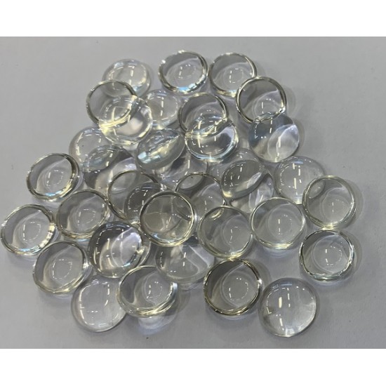 CLEAR QUARTZ ROUND CABS