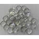 CLEAR QUARTZ ROUND CABS