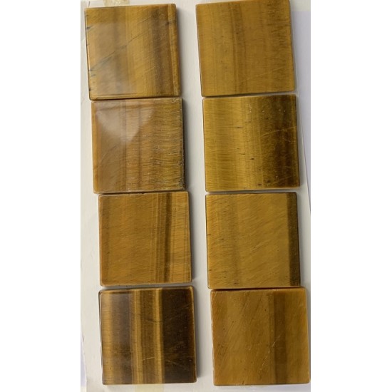 TIGER EYE  FLAT STONES