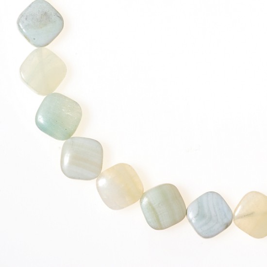 HEMIMORPHITE SQUARE BEADS