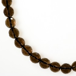 SMOKY  QUARTZ ROUND BEADS