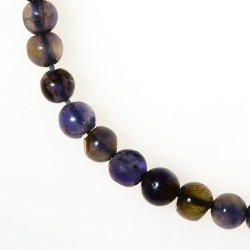 IOLITE ROUND BEADS
