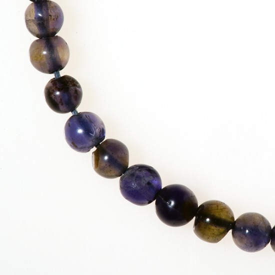 IOLITE ROUND BEADS