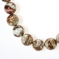 LEMON CHRYSOPRASE ROUND BEADS