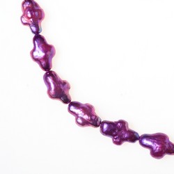 PURPLE COLOR CROSS SHAPE FWP