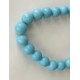 SYNTHETIC TURQUOISE ROUND BEADS