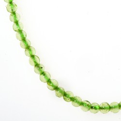PERIDOT ROUND BEADS