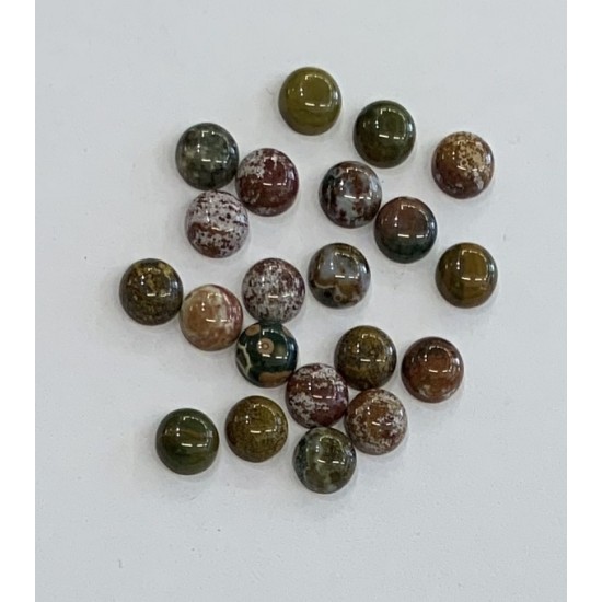 OCEAN JASPER  STONE CABS