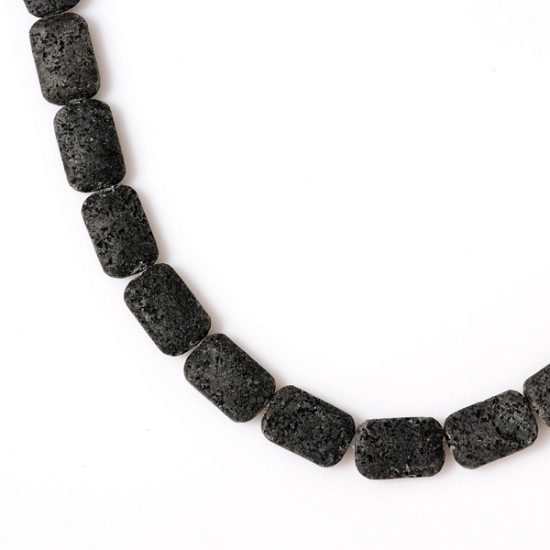 LAVA RECTANGULAR BEADS