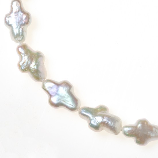 PURPLE COLOR CROSS SHAPE FWP